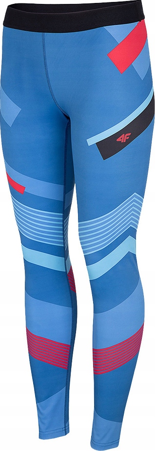 Dámské Funkční Legíny 4F Multicolor Allover H4L20 SPDF006 90A, velikost 2XL