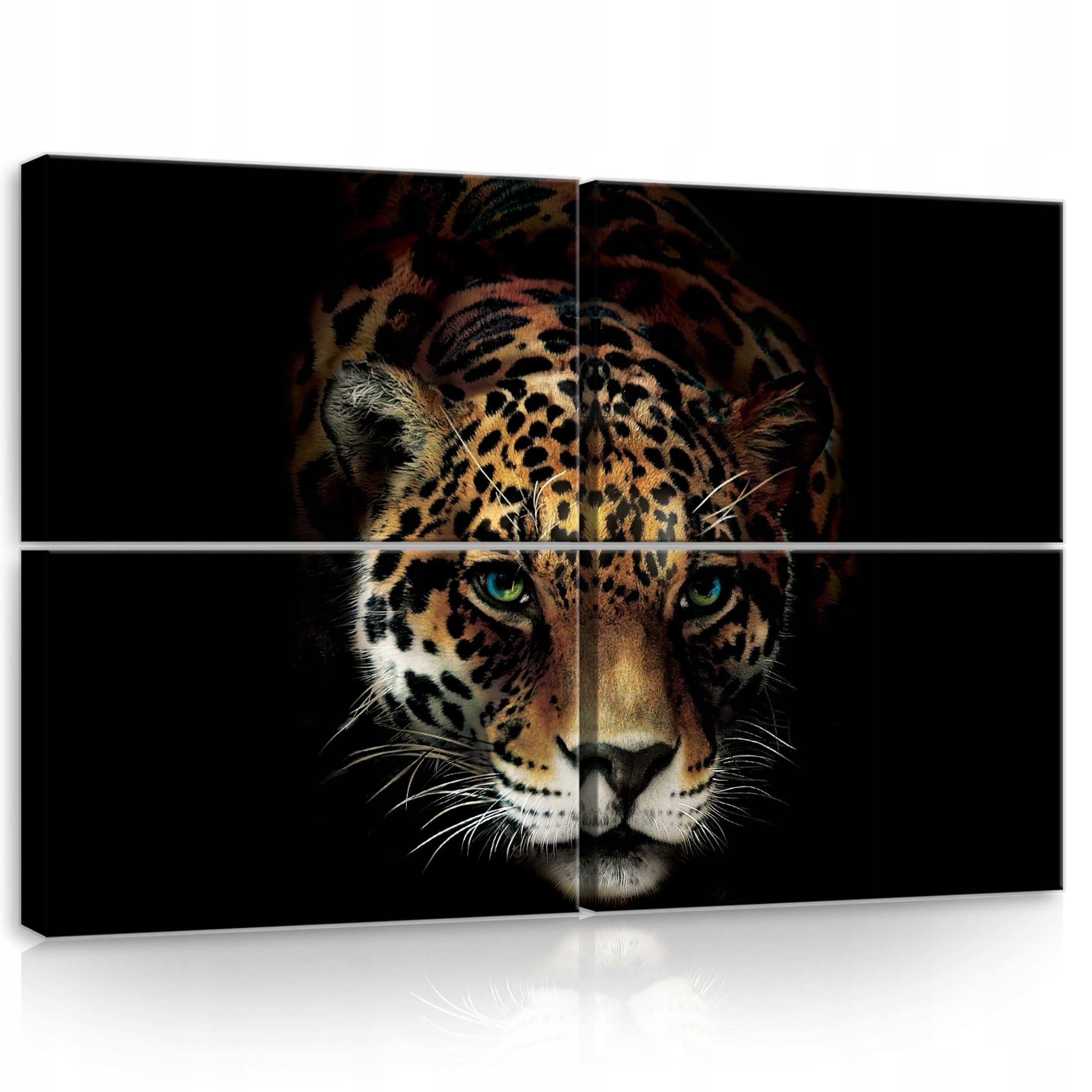 Obraz 120x80 Jaguar dravec divoká příroda oči síla grácie noc