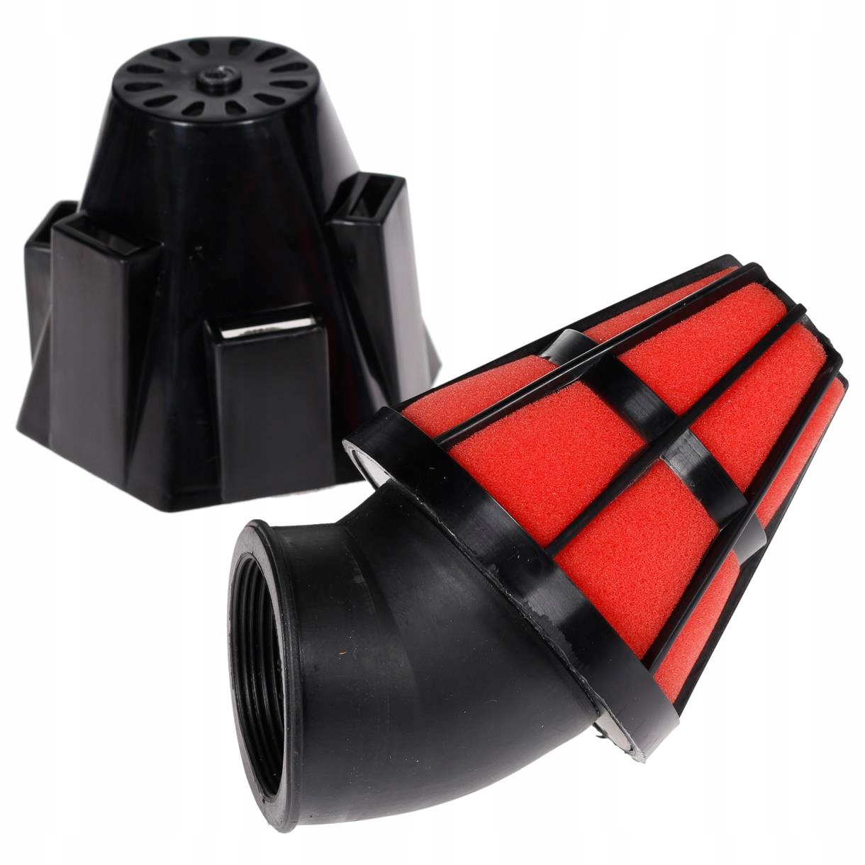 

Filtr Powietrza Stożkowy Kątowy 34 mm Zabudowany