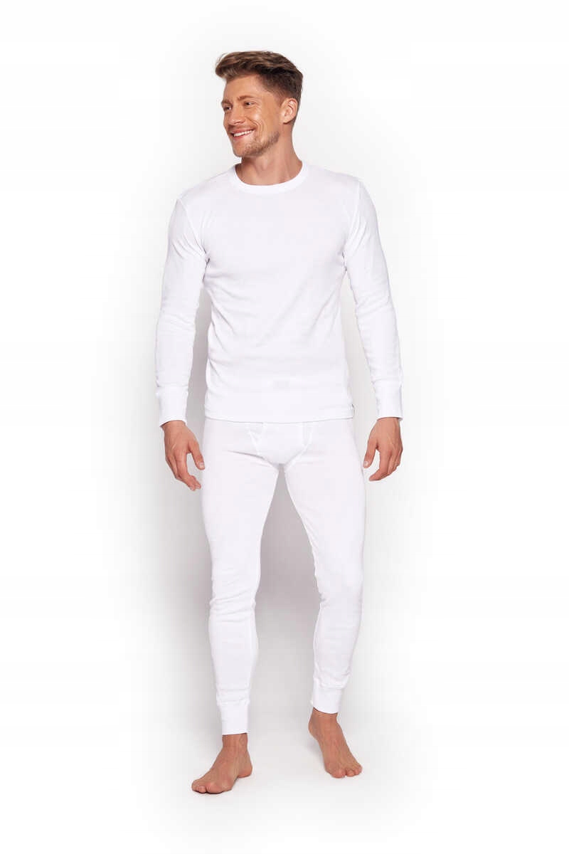 Podkoszulek długi rękaw 100 % bawełna 2149 biała XL Rozmiar XL