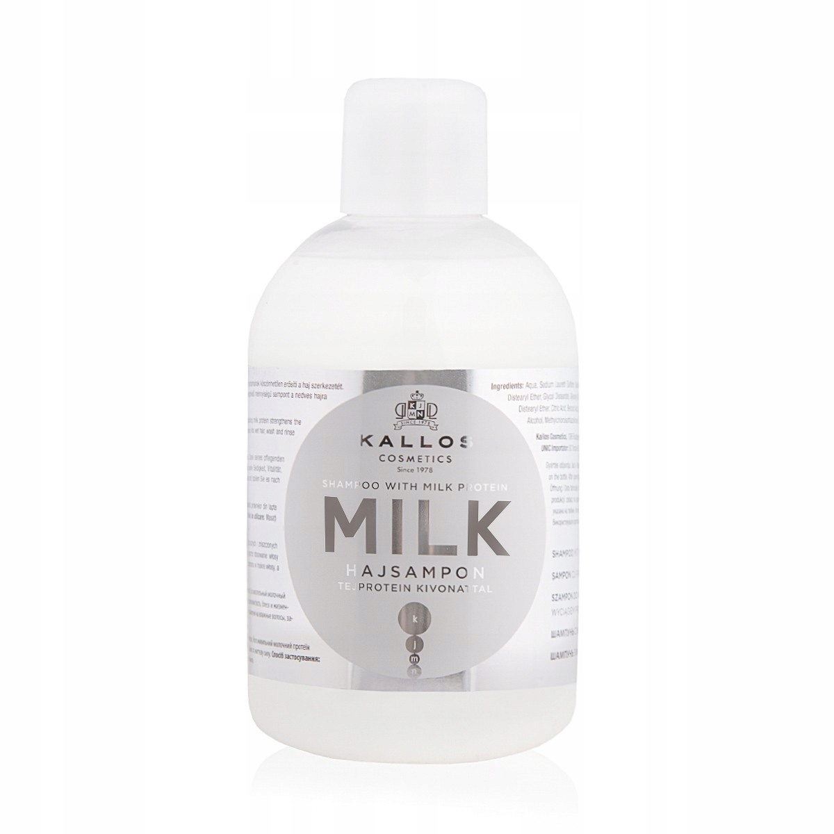 

Kallos Milk Szampon do Włosów z Proteinami 1000ml