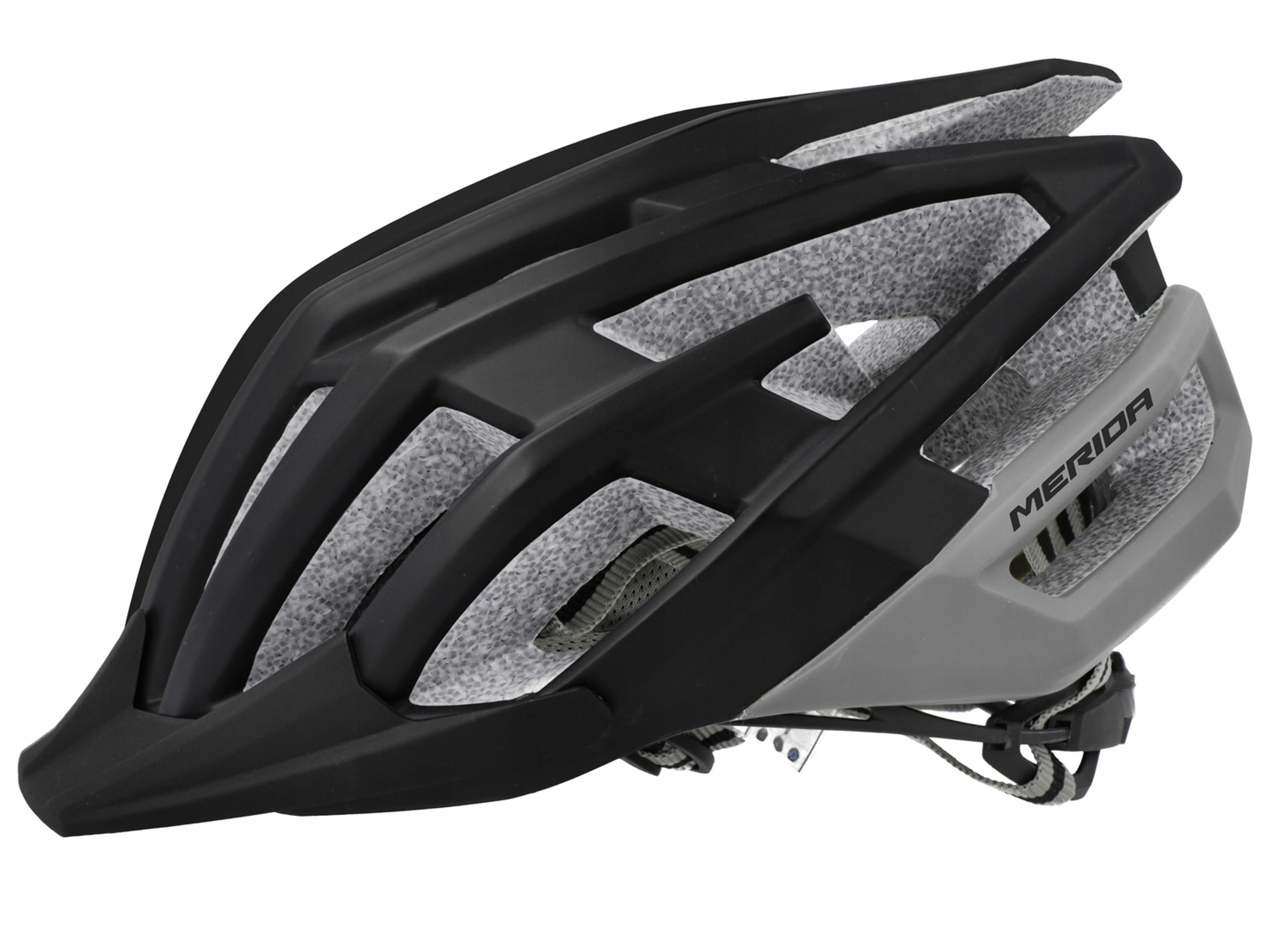 Mtb Cyklistická Přilba Merida Buzz black grey L 57-61 cm