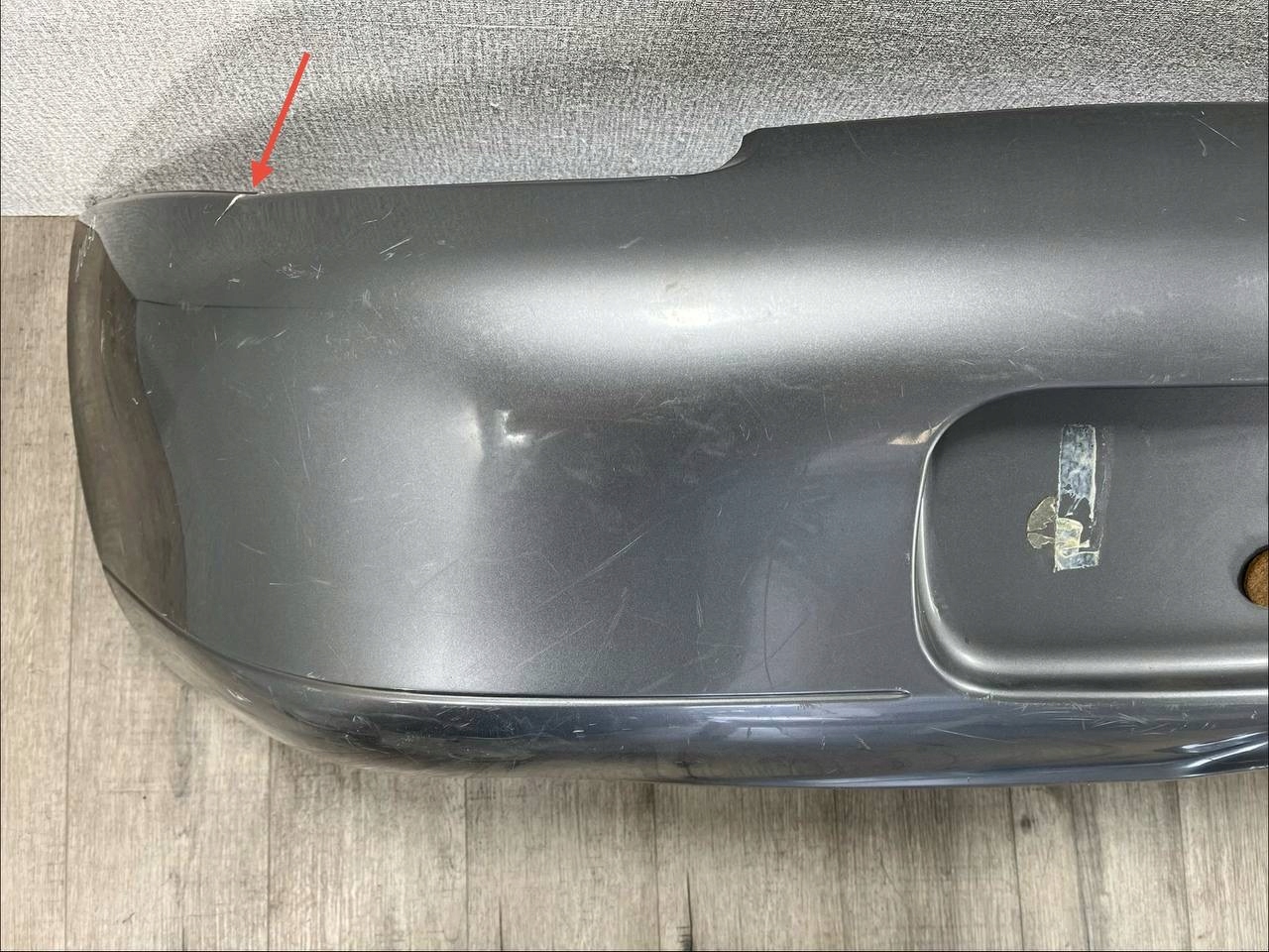 PORSCHE BOXSTER e 986 1996-2004 Paraurti posteriore 98650541101