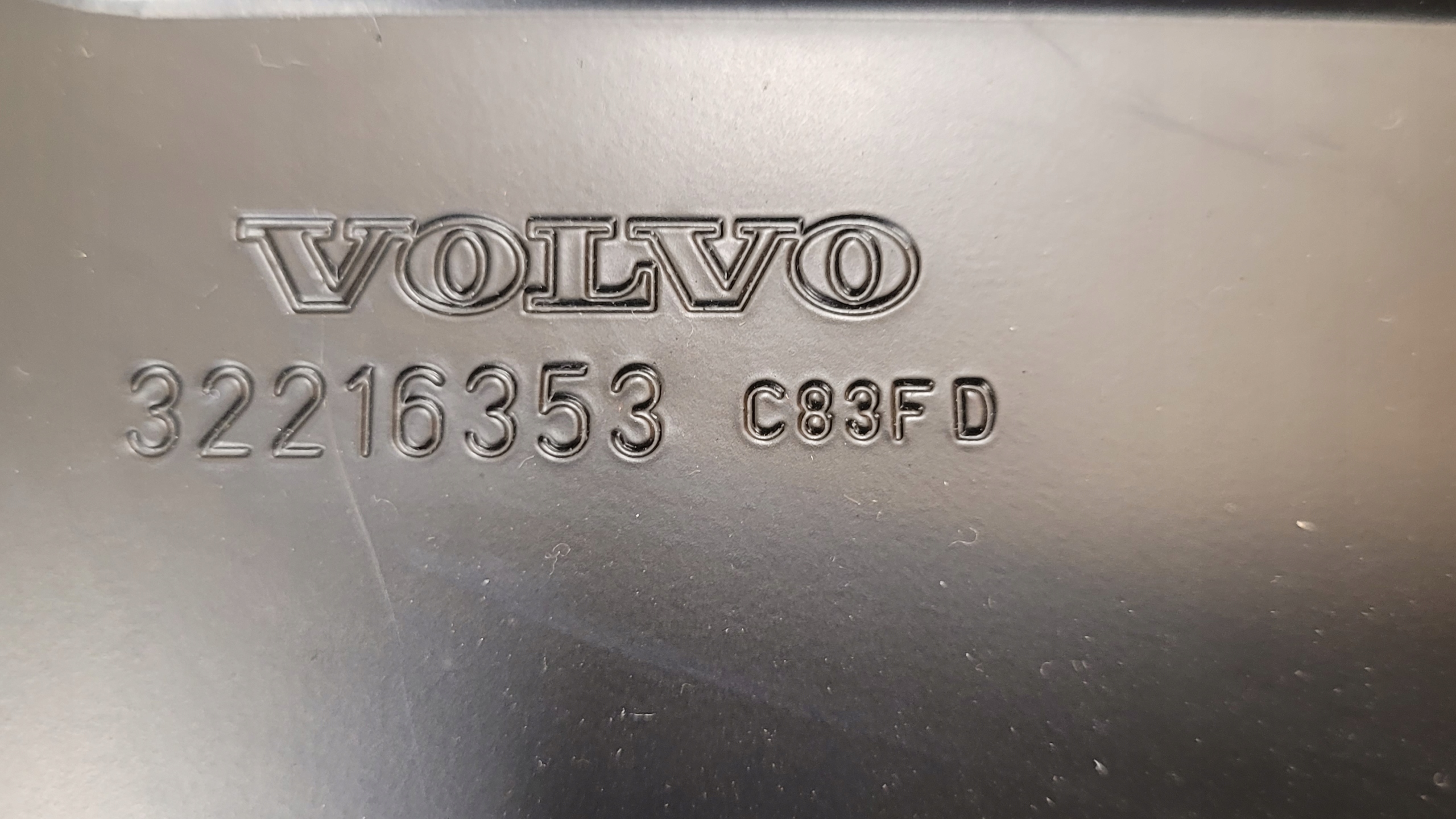 Blende Abdeckung wärmblech VOLVO XC90 II 2015- EUROPA