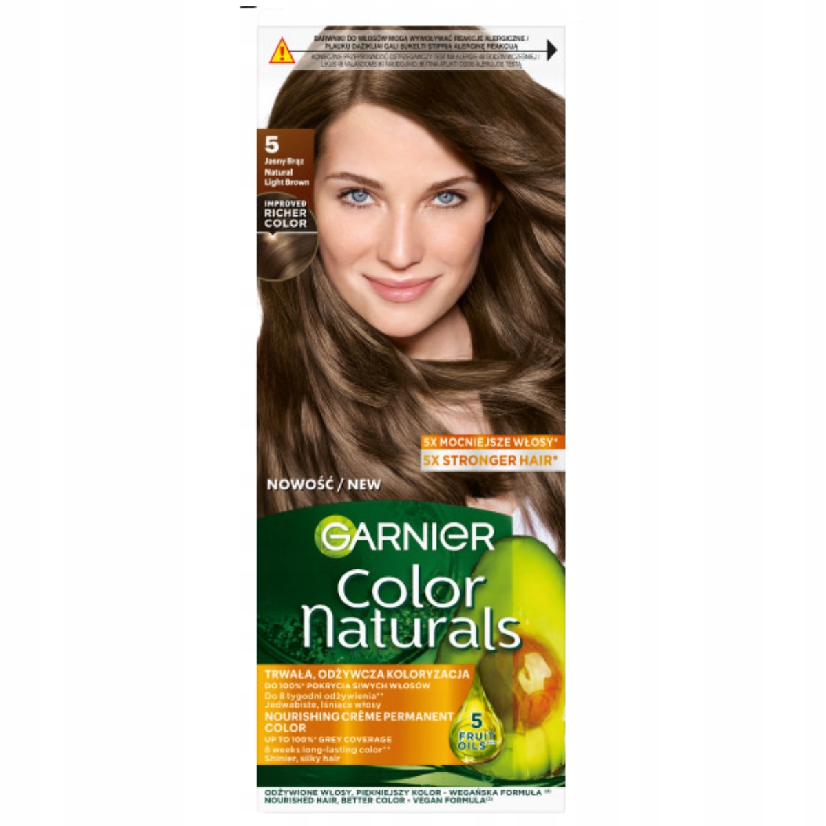 Garnier Color Naturals Barva Na Vlasy Světle hnědá