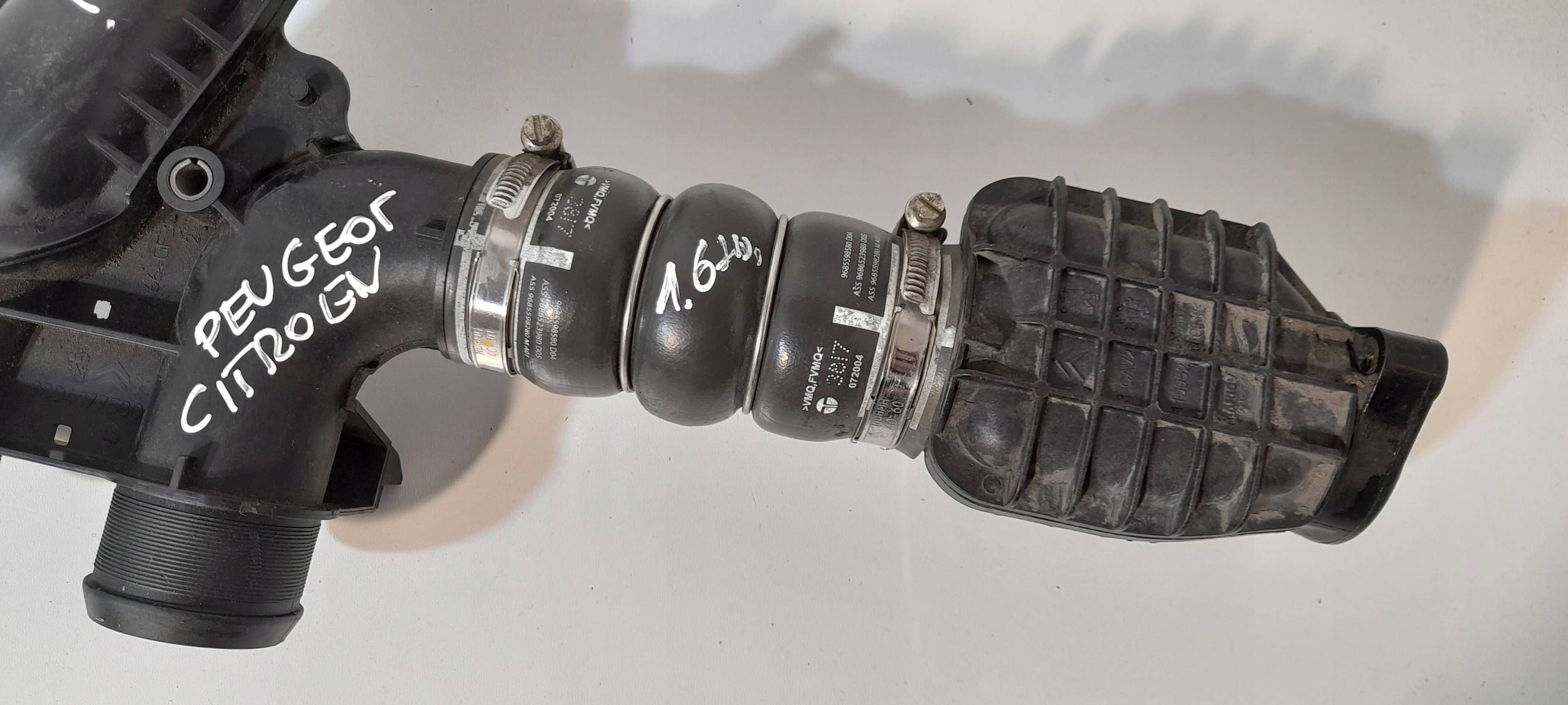 Citroen Berlingo hadice / trouba intercoolera 9804177580 (165)