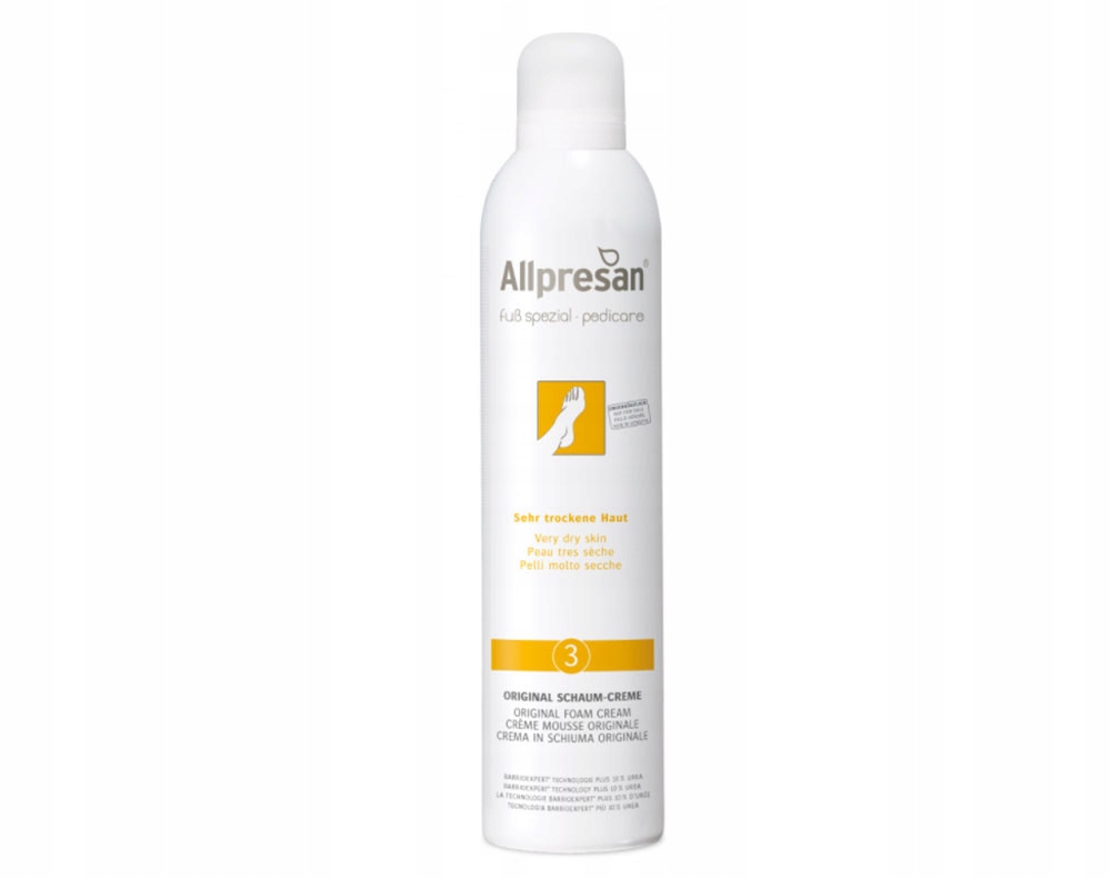 Allpresan PediCare Č. pěnový krém XXL pro velmi suchou pokožku 300 ml