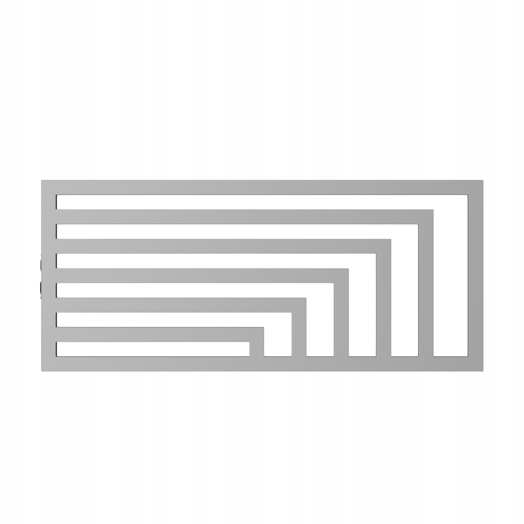 Dekoratívny Radiátor Winkiel 520/800 Sivý