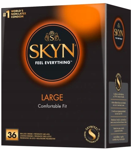 

Unimil Skyn Large prezerwatywy bez lateksu 36 szt.