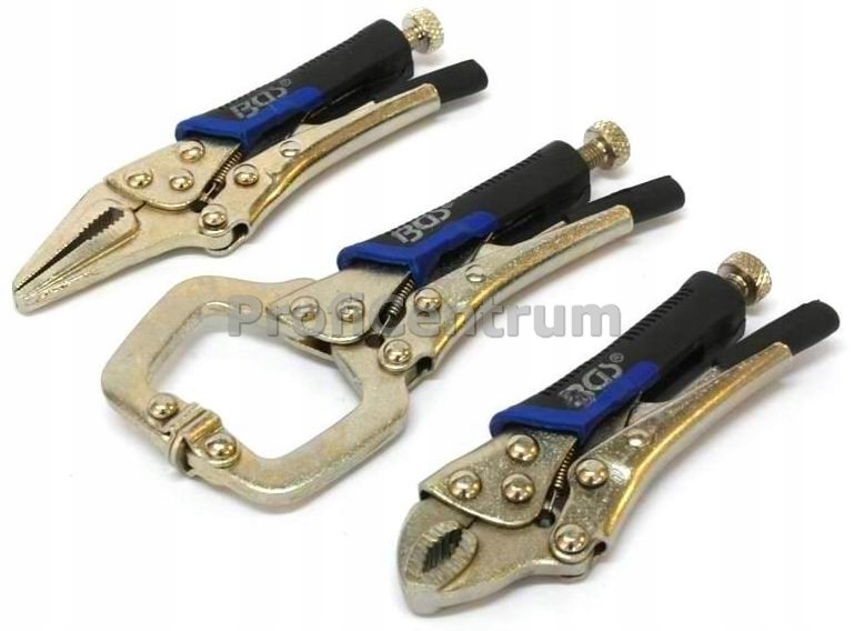051 828_B ZESTAW SZCZYPIEC SAMOZACISK. 3 SZT. Marka BGS Technic