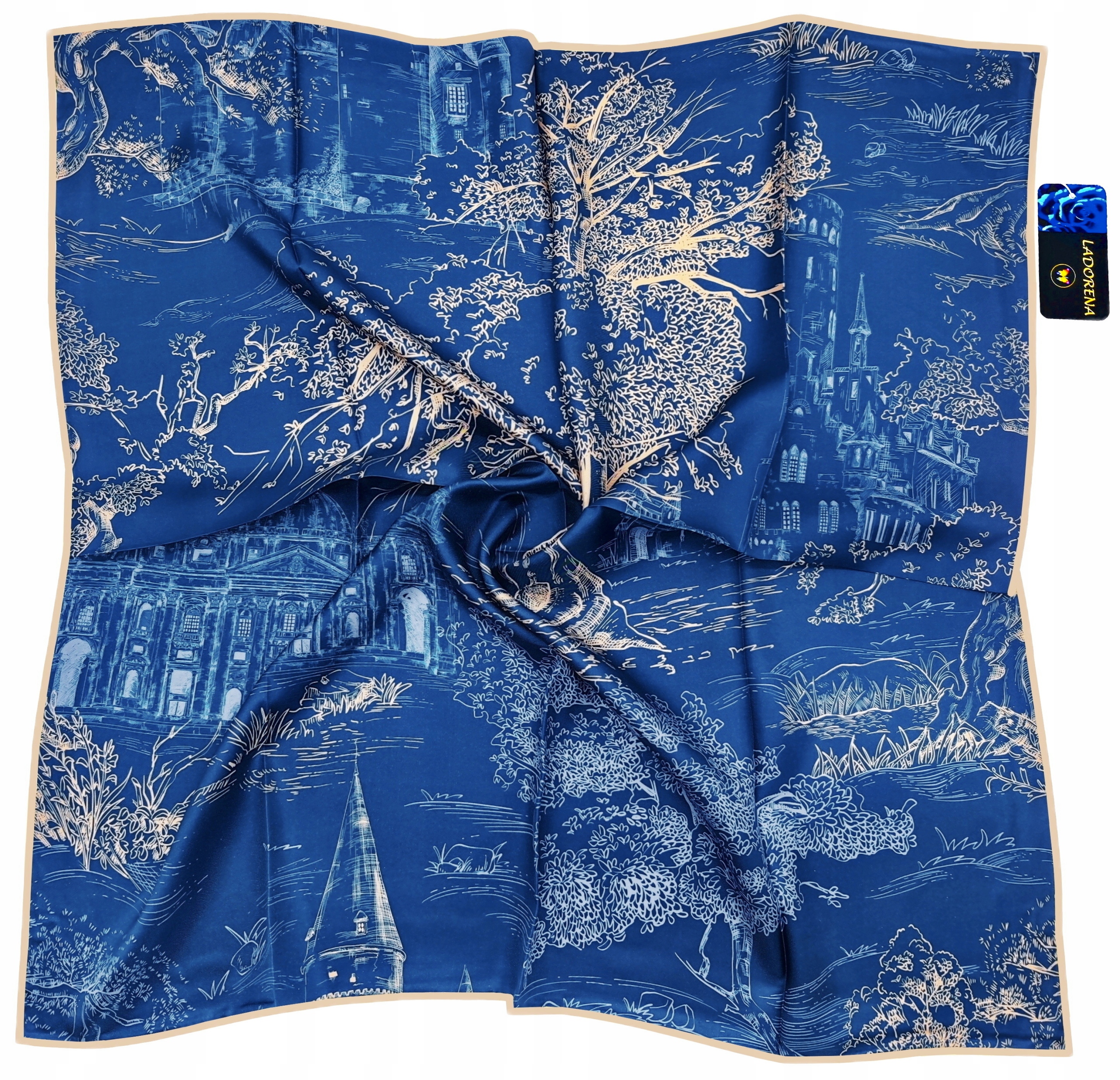 Hedvábný Šátek 100% Přírodní Morušový Hedvábí, Prémiová Kvalita+