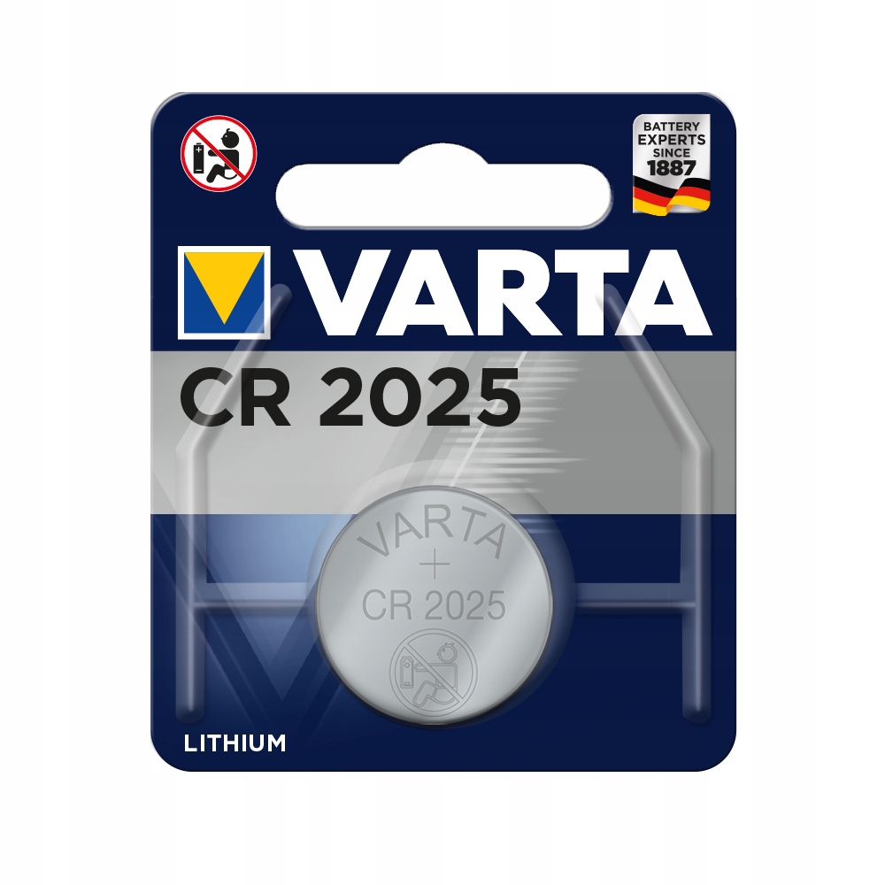 bateria Varta CR2025, ECE2025, DL2025
