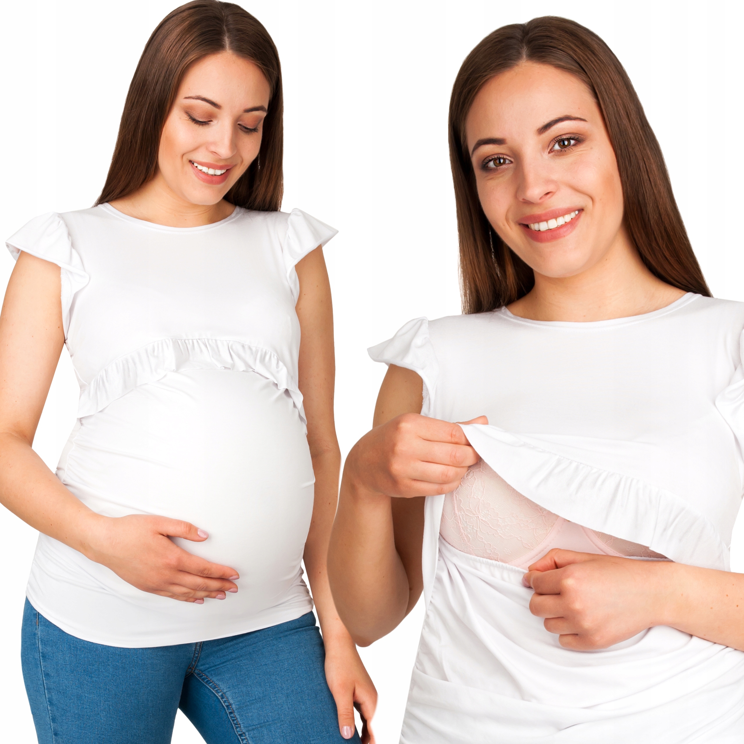 

Bluzka ciążowa do karmienia Franczeska