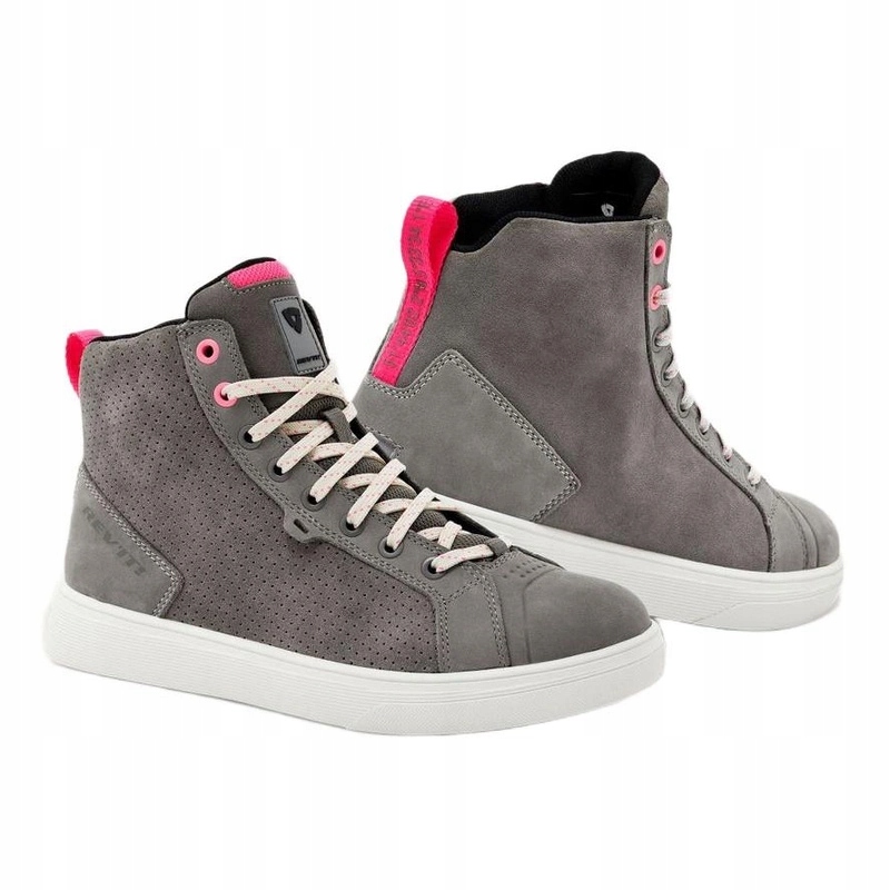 Krátke dámske topánky Revit Arrow Lady Light Grey/white sivá ružová