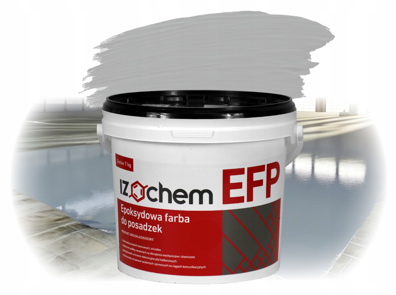 Izochem Efp 7 Kg Šedá Barva Na Betonu A Podlahy