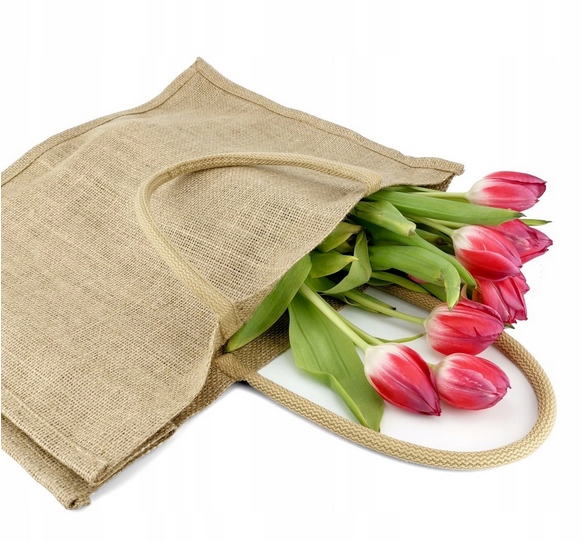 Ekologiczna Torba jutowa na zakupy XL 42x36x15 ECO EAN (GTIN) 5907534932645