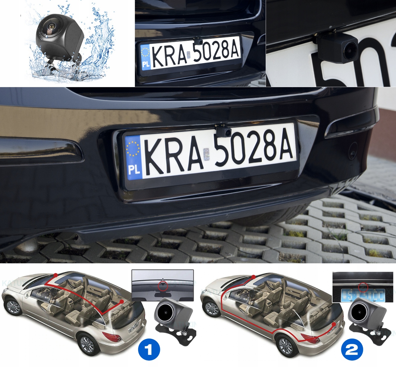 Kamera tył do rejestratora MBG line HS900PRO Marka MBG Line