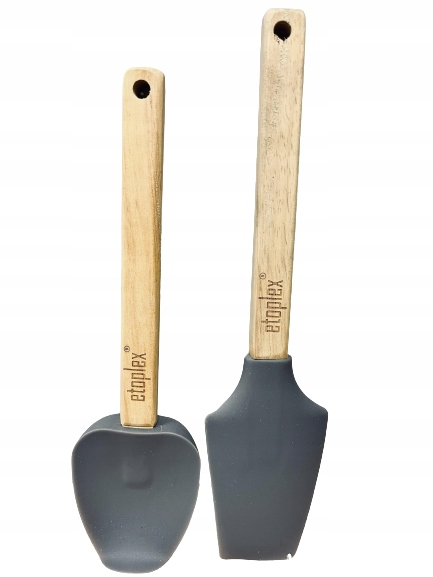 ŁOPATKA SZPATUŁKA SILIKONOWA KUCHENNA ZESTAW 2