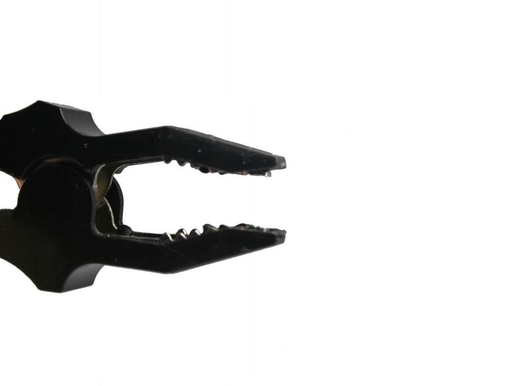 KROKODYLEK POMIAROWY NA BANAN CZARNY Kod producenta 80mm