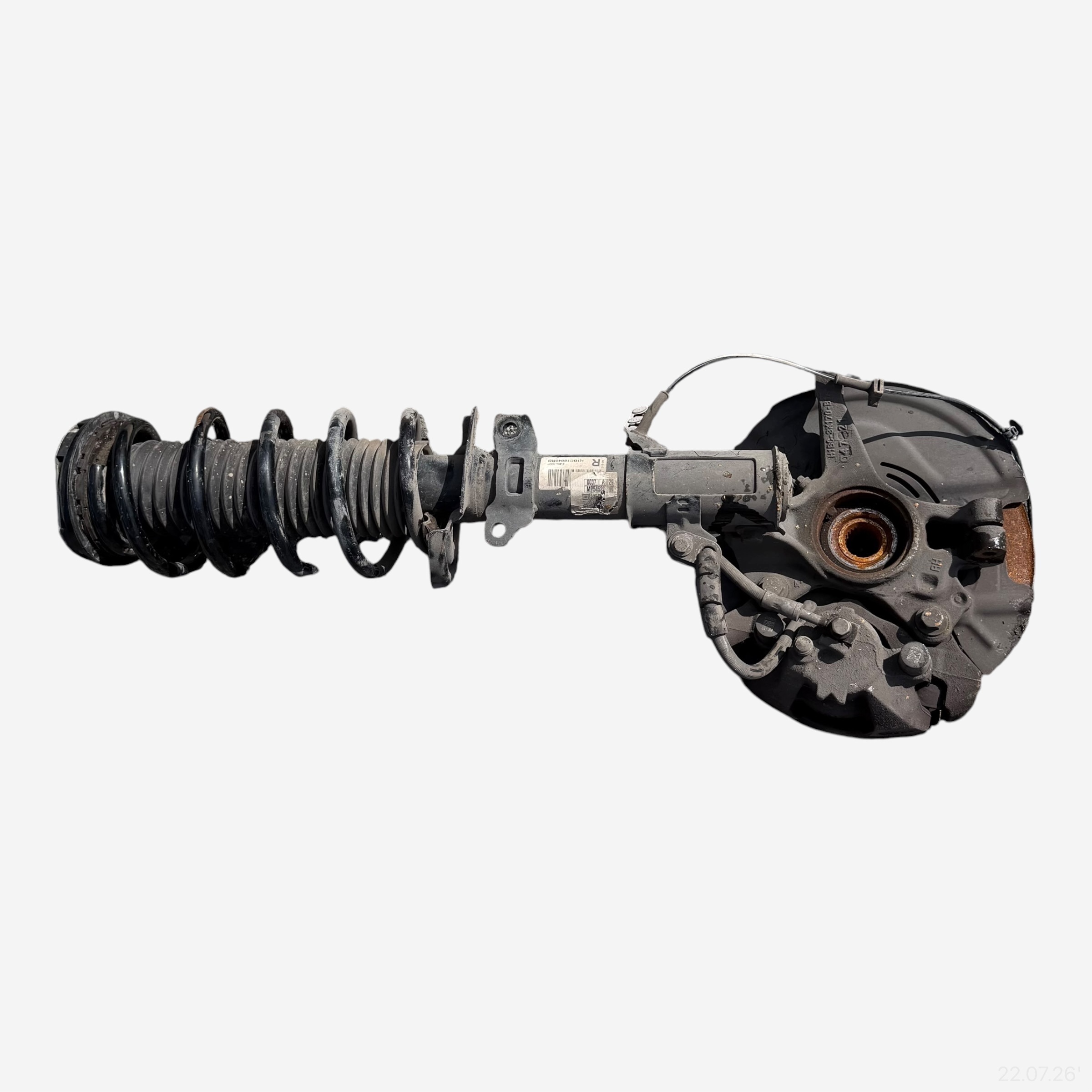 swing complete front right FORD FIESTA MK8 2020 ROK 1.0 ECOBOOST