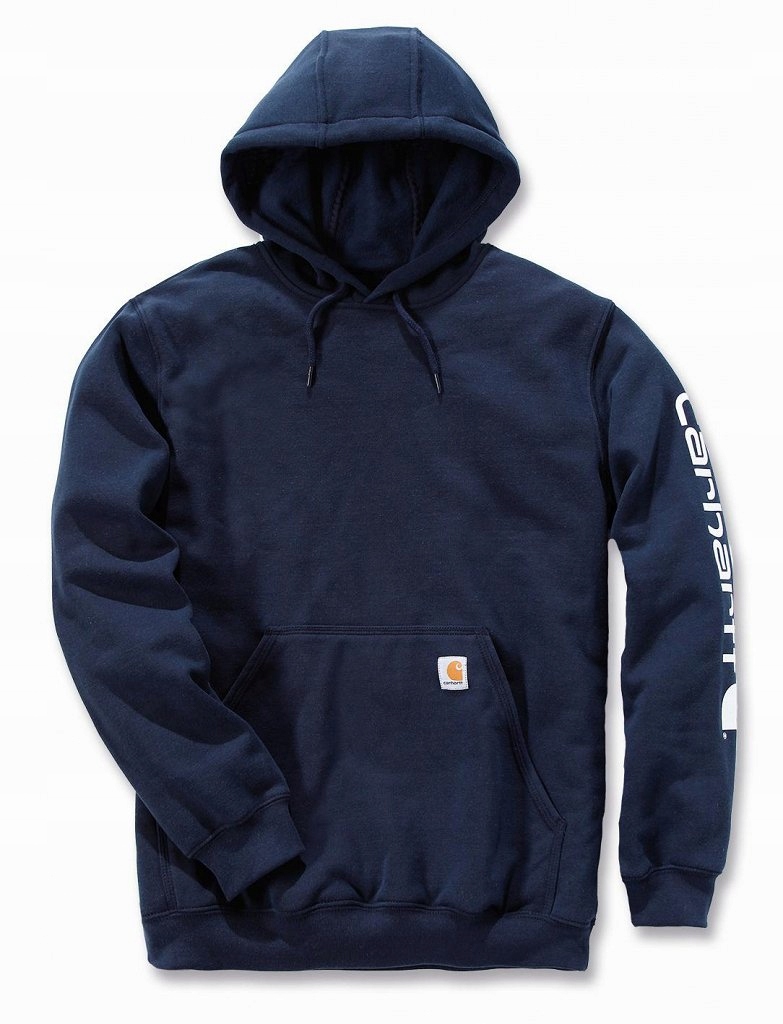 Mikina Carhartt Mid Signature Sleeve Logo New Navy