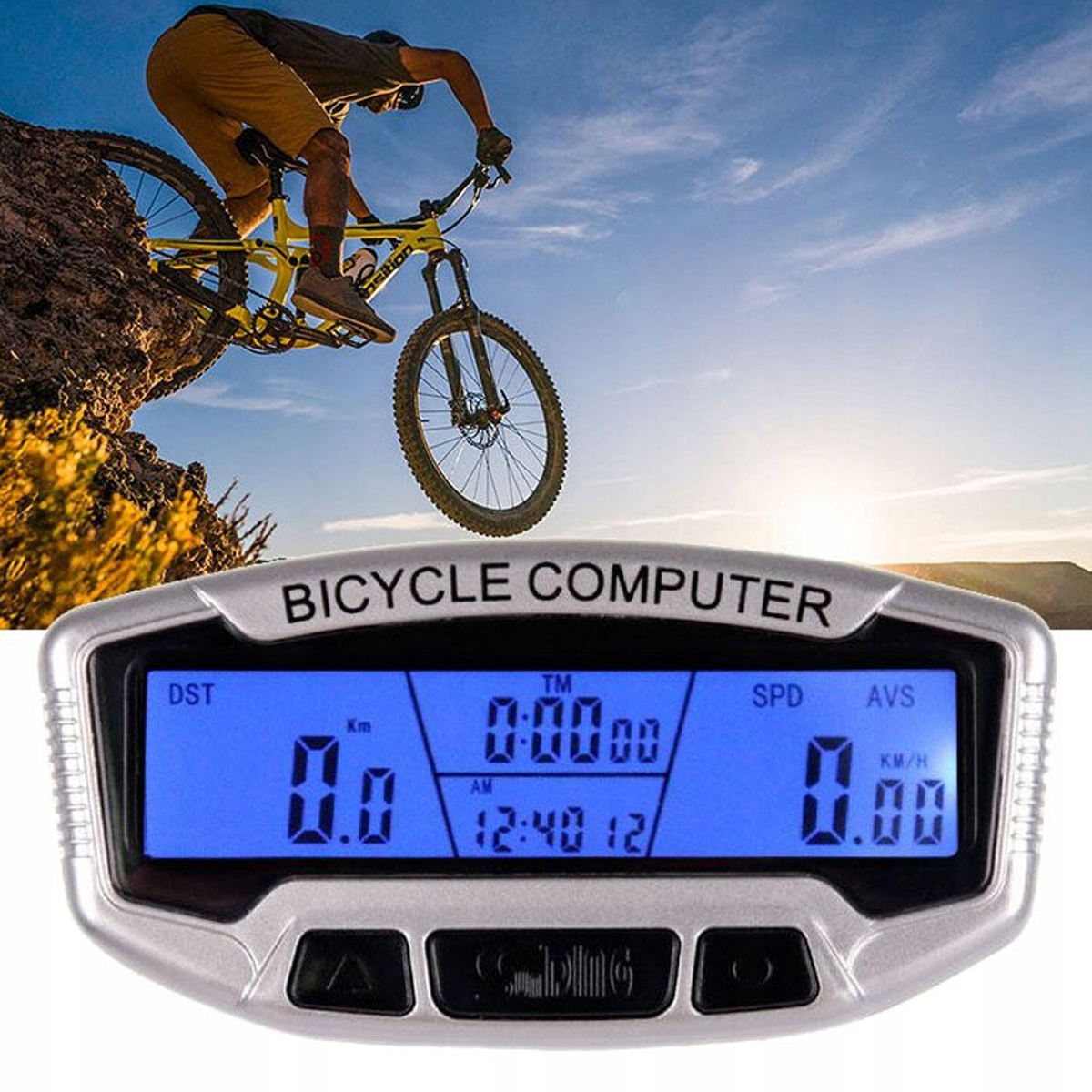 Wodoodporny Licznik Komputer Na Rower + Torba Sakwa Rowerowa Na Bagażnik Liczba komór 4