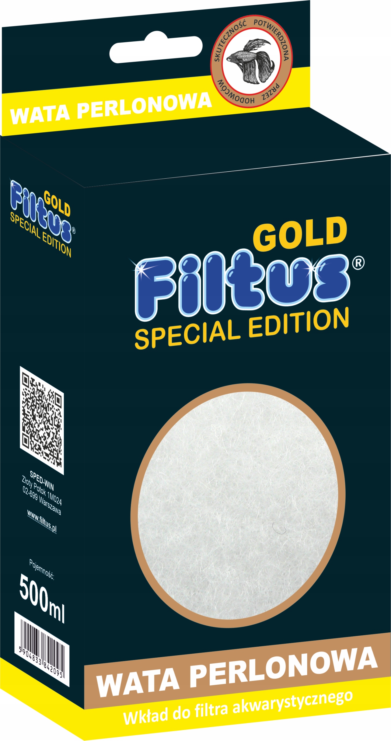 

Wata Perlonowa Filtus 500 ml Prasowana Włóknina
