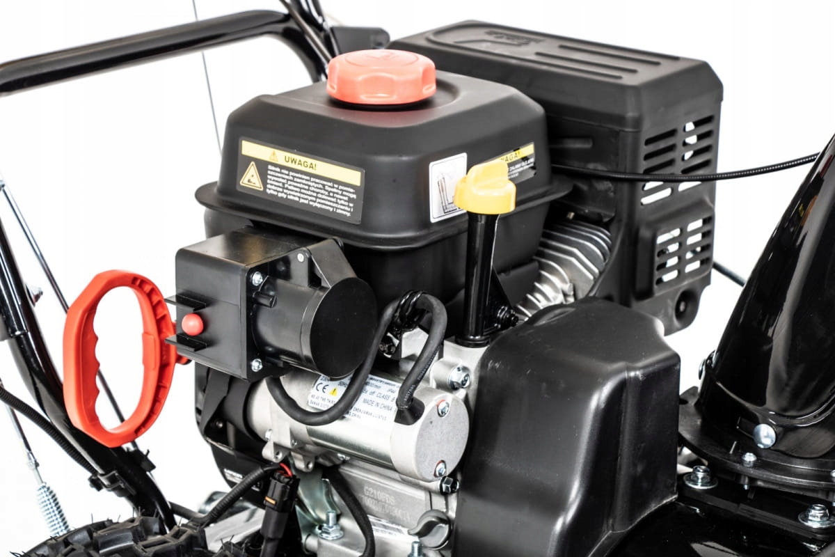 DUŻA ODŚNIEŻARKA WIRNIKOWA DO ŚNIEG ODŚNIEŻARKA SPALINOWA 66cm ELEKTROSTART Seria KZO