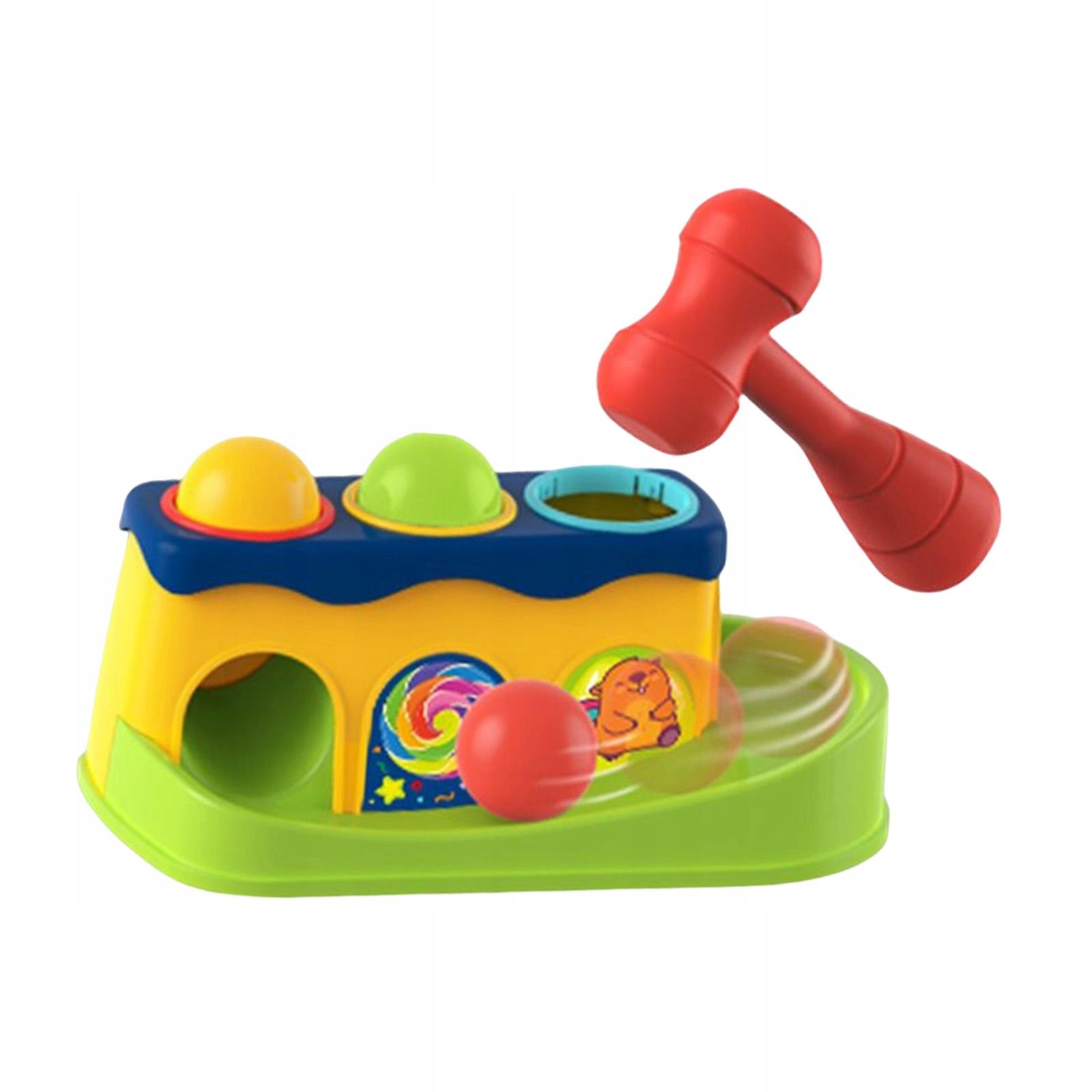 Ball Drop Toys Develop Fine Motor Skills for Kolor odcienie pomarańczowego