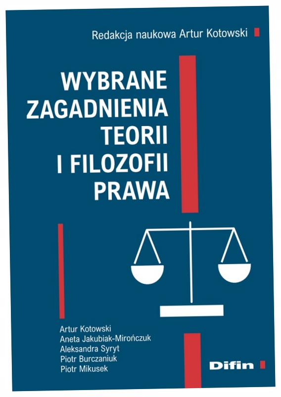 Wybrane zagadnienia teorii i filozofii prawa
