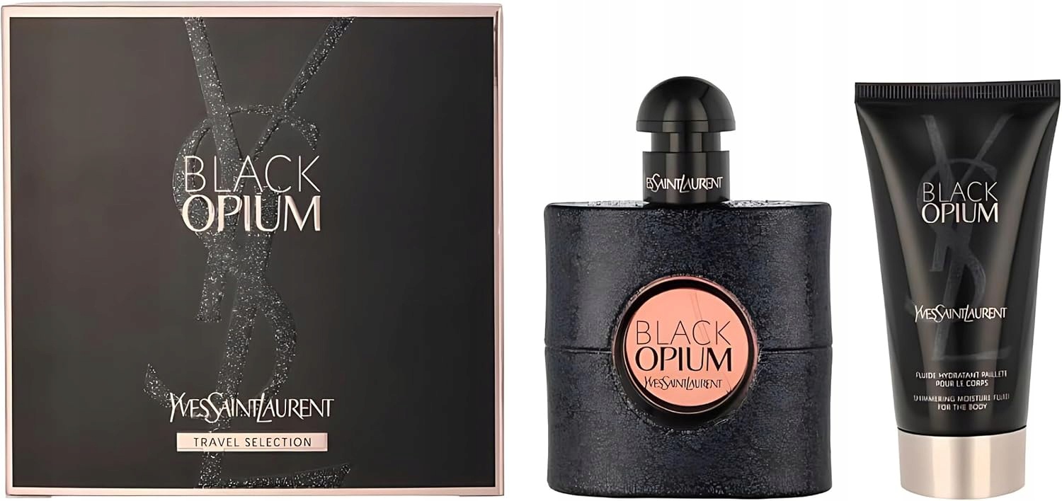 Sada Black Opium Yves Saint Laurent Parfémovaná Voda 50 ML Balzám