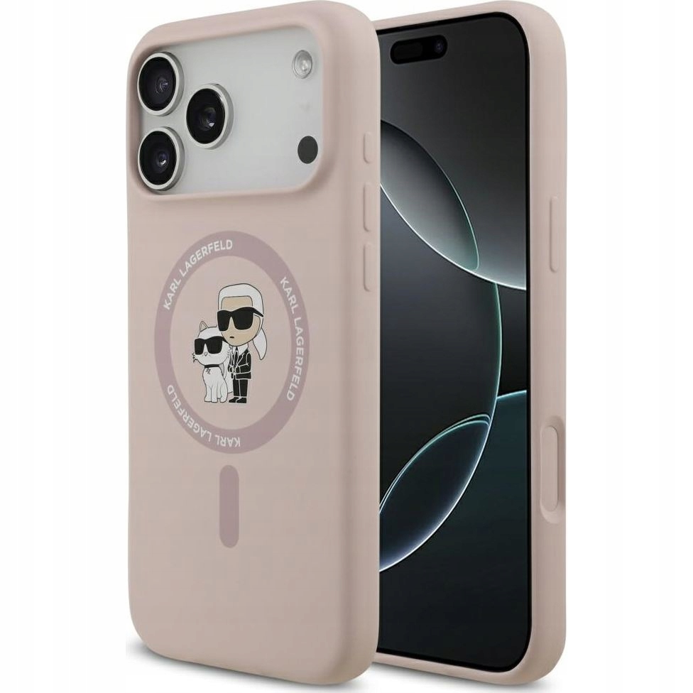 Pouzdro Karl Lagerfeld pro iPhone 17 Pro Max, pro MagSafe, módní pouzdro, obal