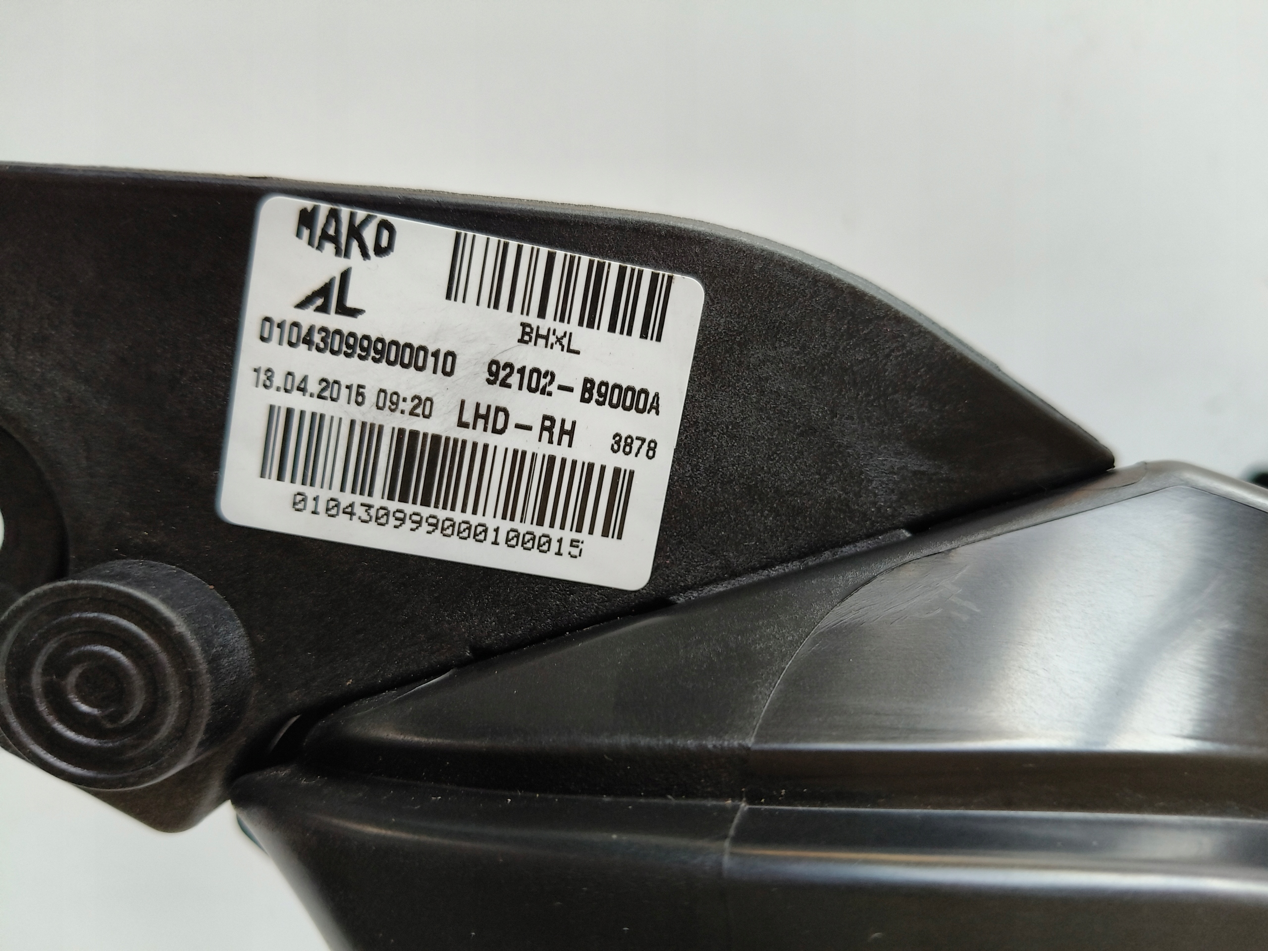 light right REFLEKTOR HYUNDAI I10 13