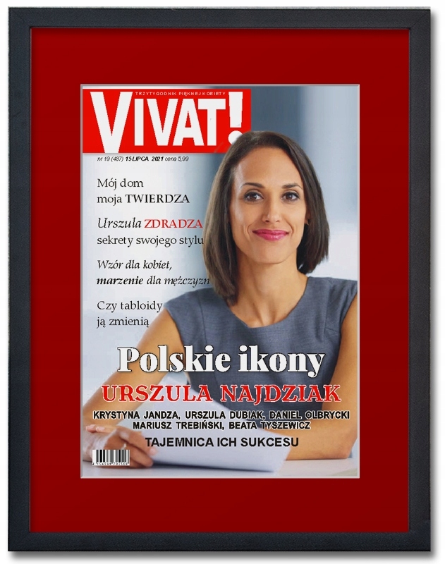

okładka ze zdjęciem w ramie A3 passe-partout
