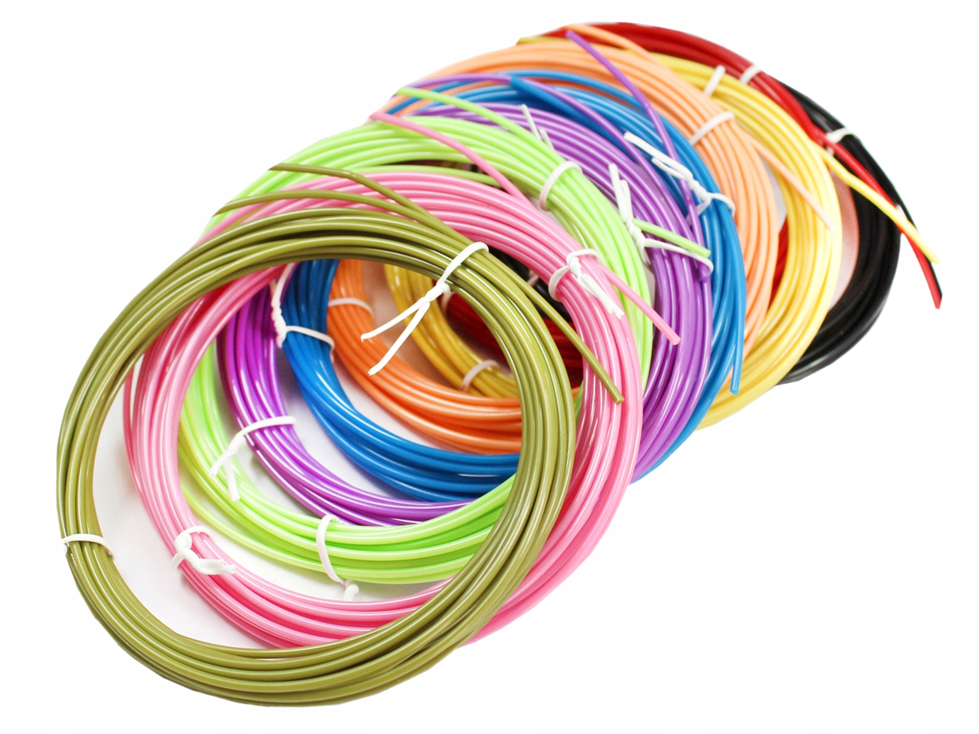 WKŁAD DO DŁUGOPISU 3D Filament 10 Kolorów ZAPAS pistolet