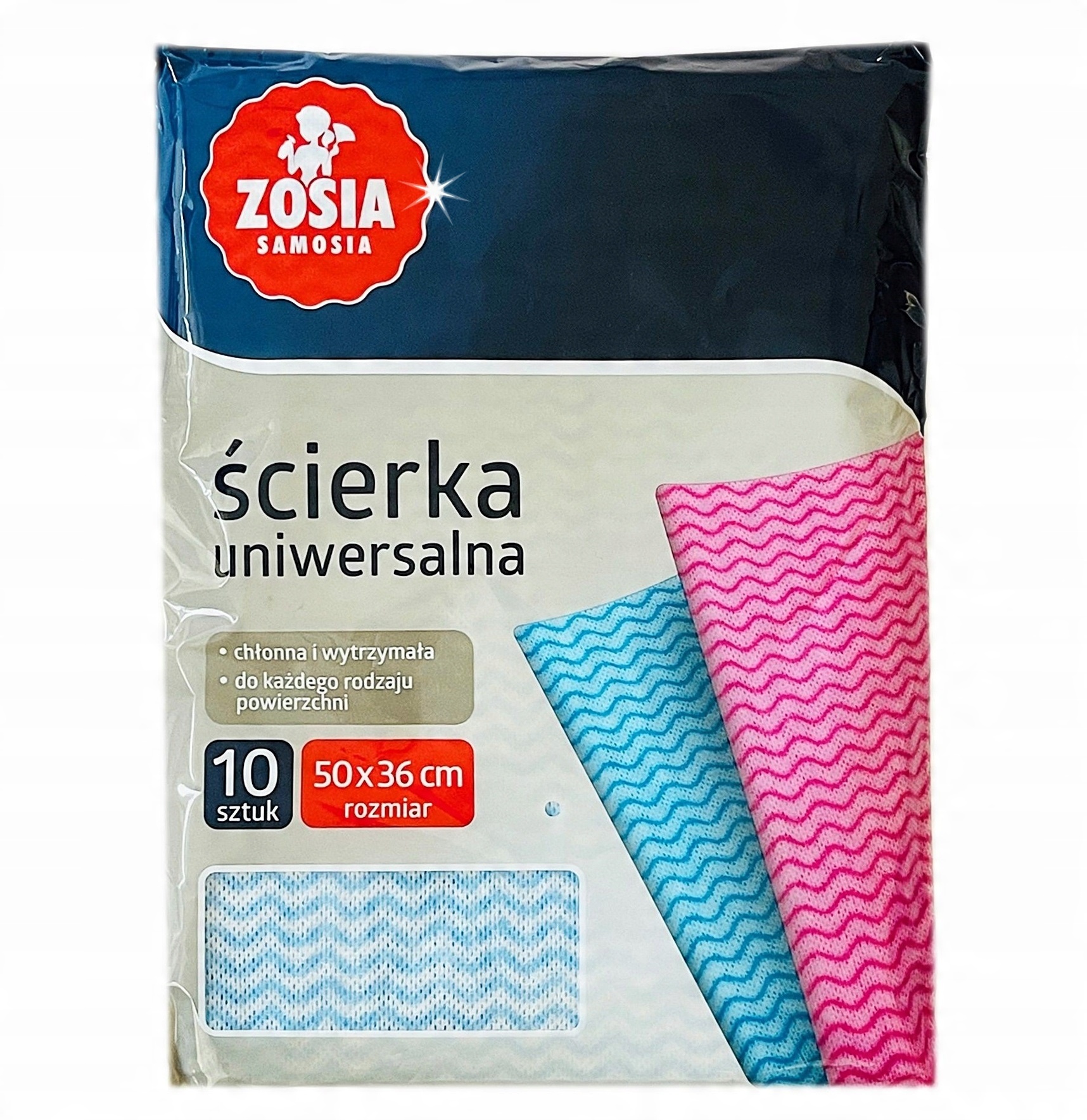 

Ścierki Uniwersalne Chłonne Zosia Samosia 10szt N