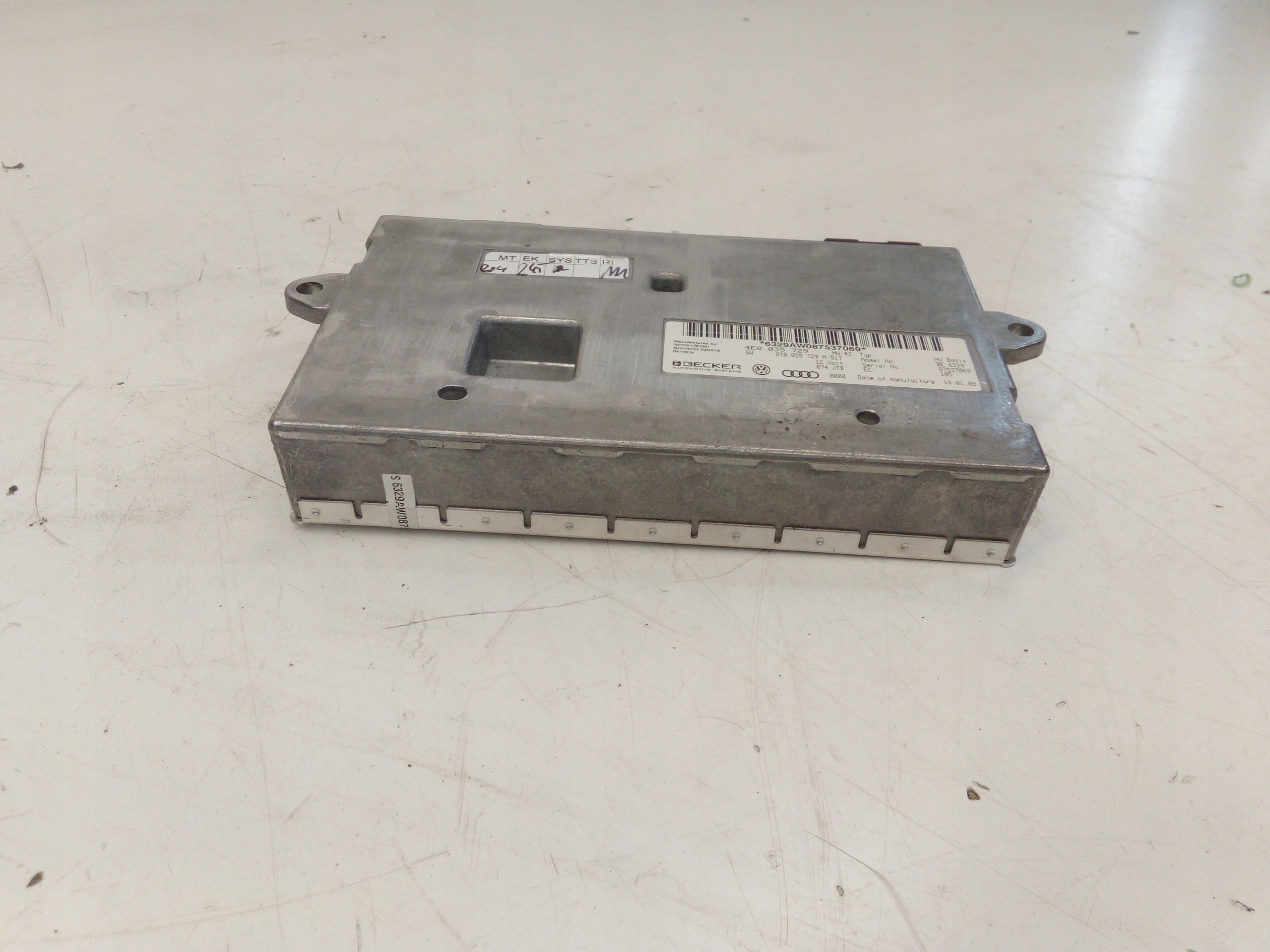 control unit module MMI AUDI A6C6 4E0035729 8T0035729N