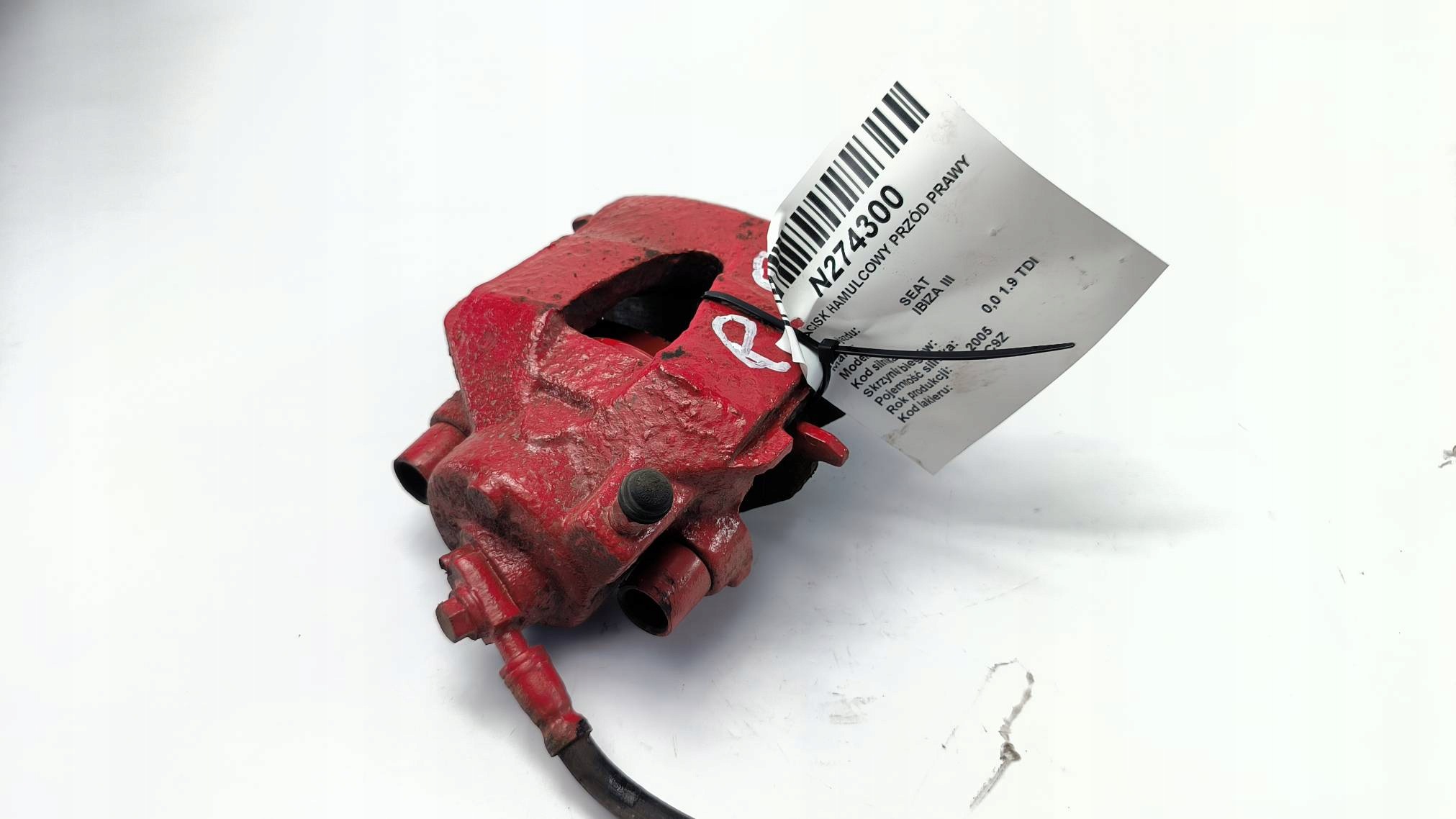 caliper brake front right 1.9 TDI SEAT IBIZA III