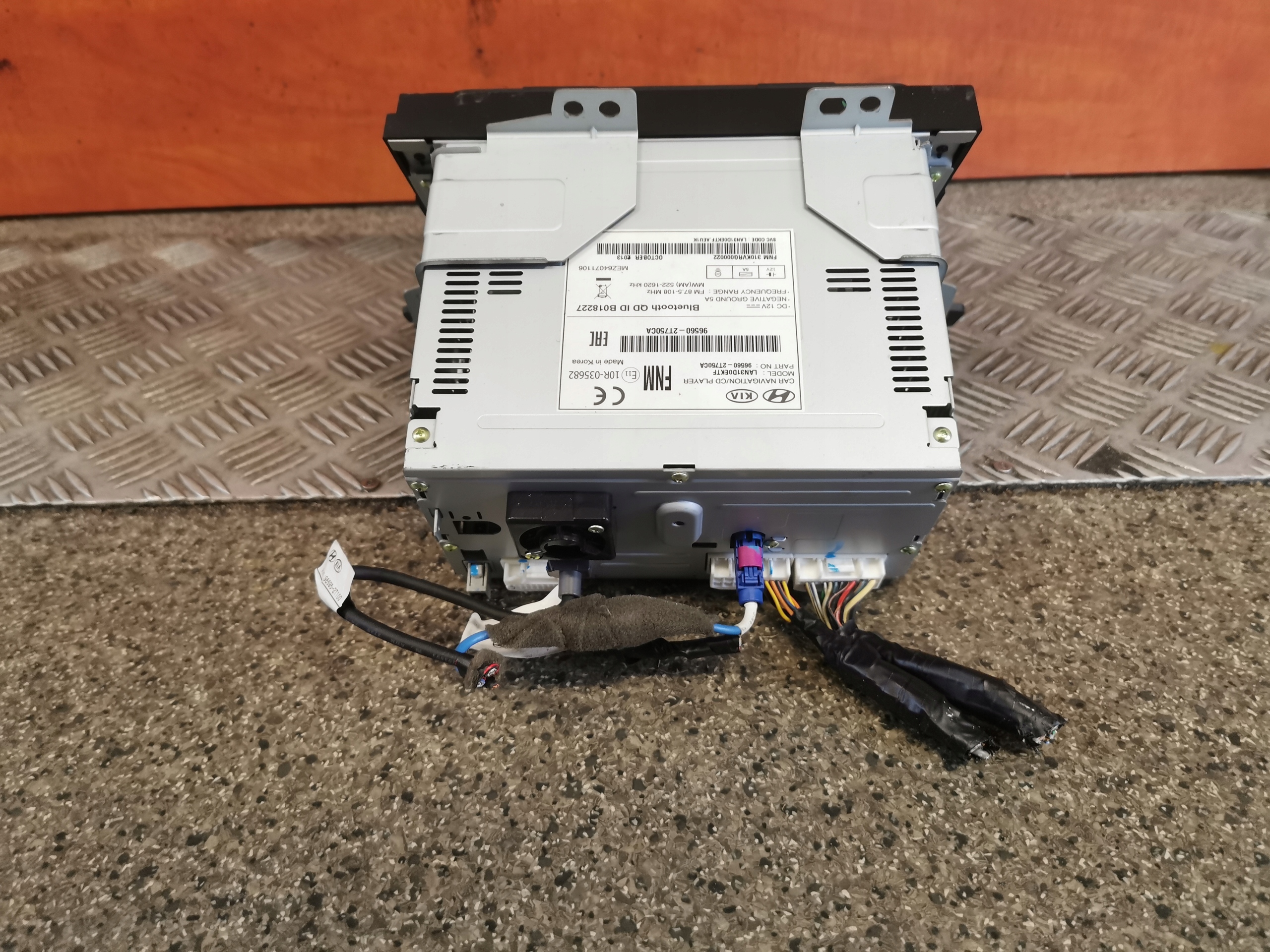 kia OPTIMA III РЕСТАЙЛИНГ радио 96560-2T750CA англия