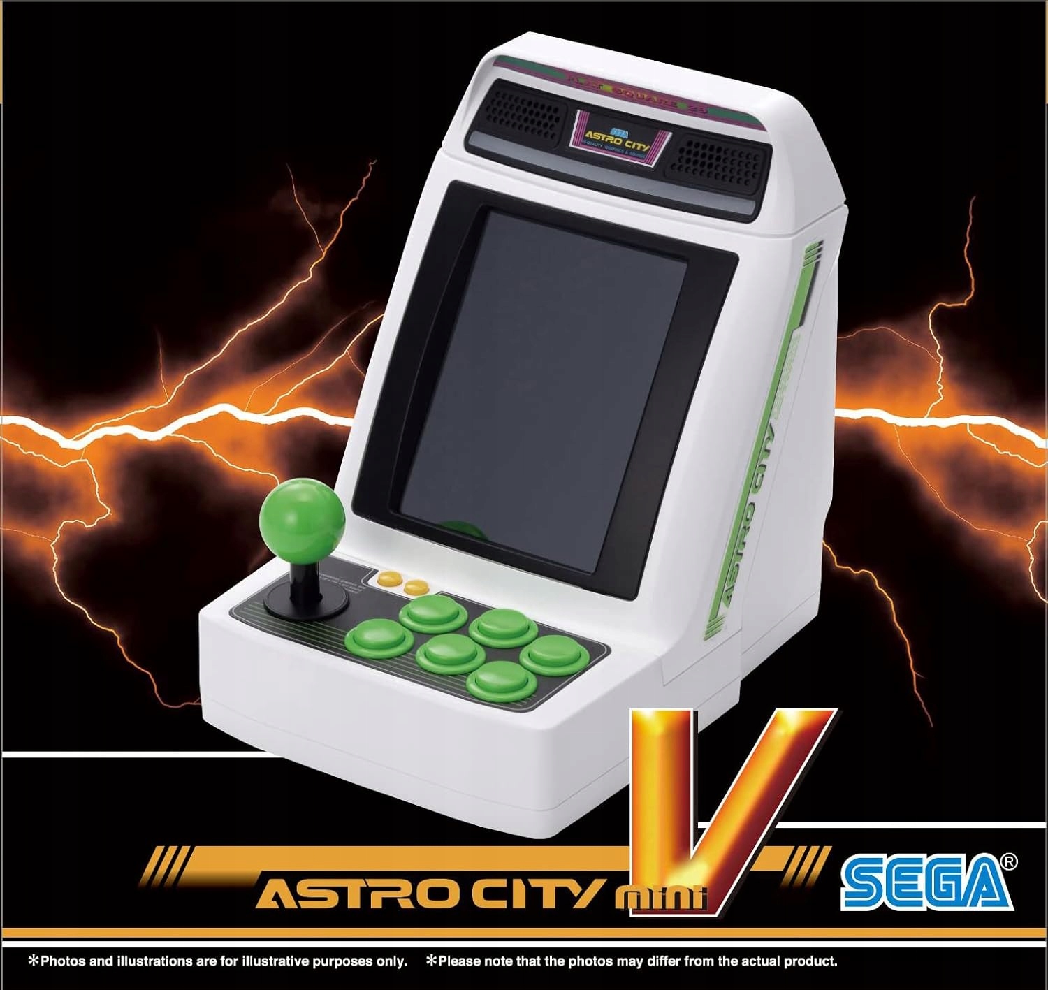 Konsola Sega Astro City Mini V Retro Arcade 22 Gry Pionowy Ekran Automat