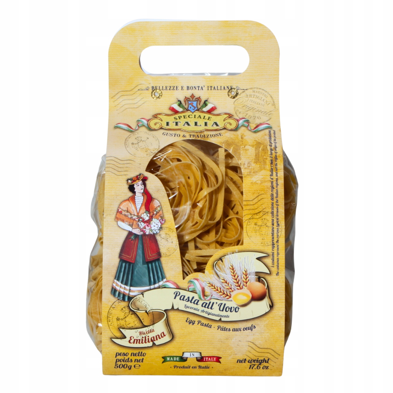 Levně 2X Speciale Italia Italský Těstoviny Tagliatelle Emiliana 500g