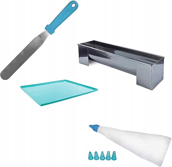 Levně Sada Na Zdobení Dortů, Koláčů, Cukrářský Sáček, Cukrářské Formy Na Pečení, Domov