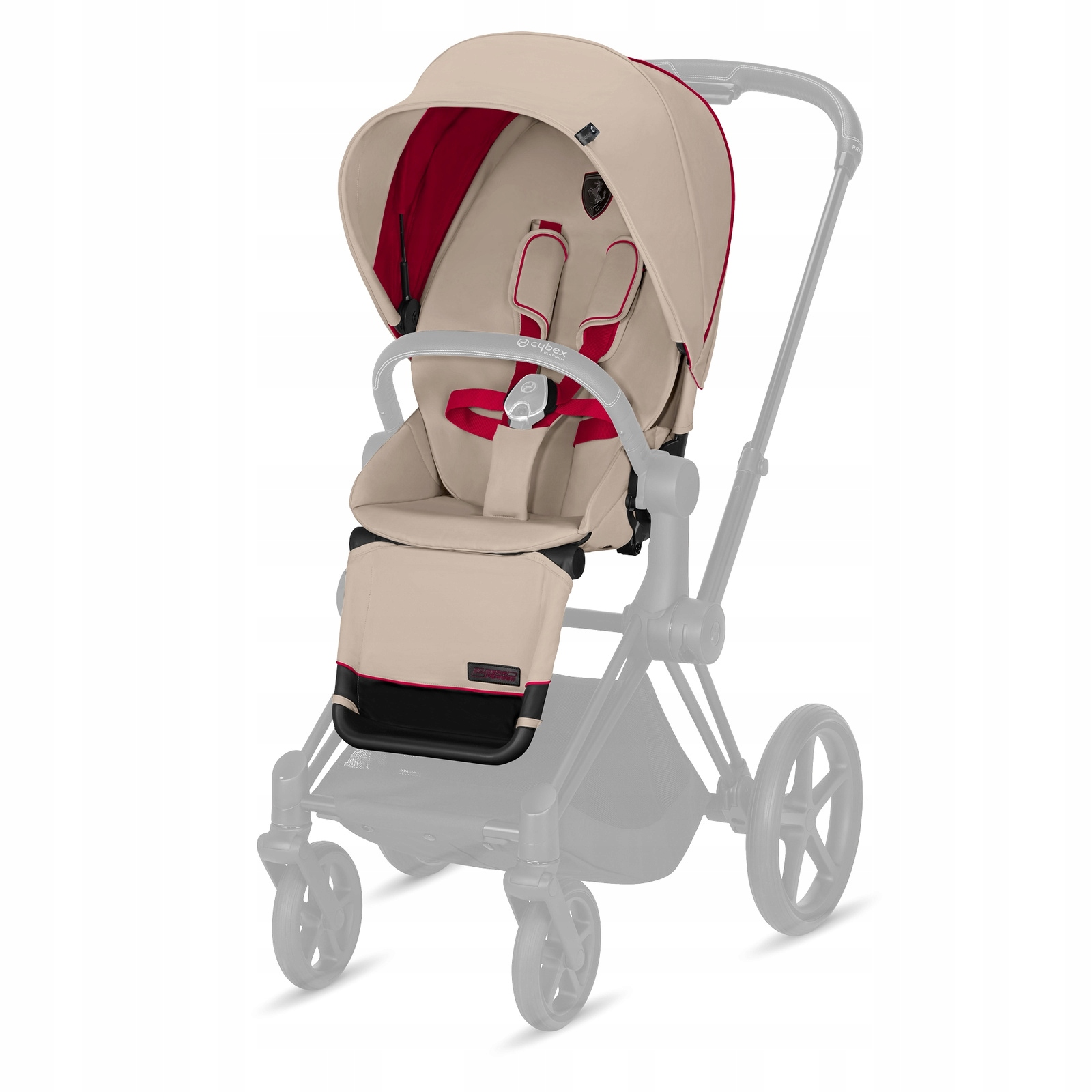 Cybex Priam 2.0 Seat Pack tapicerka do wózka Fashion Silver Ferrari