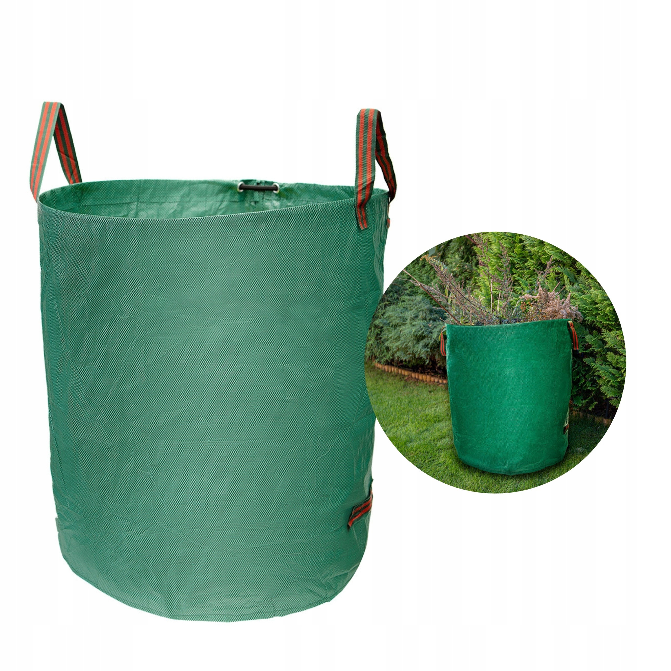 TORBA OGRODOWA 270L KOSZ POJEMNIK TRAWĘ LIŚCIE