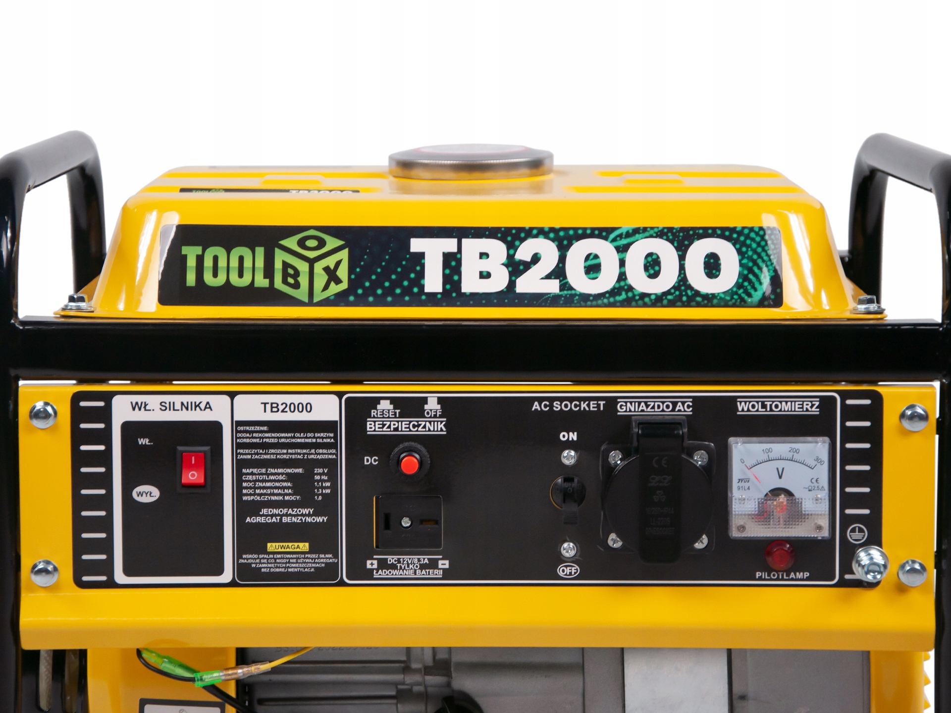 AGREGAT PRĄDOTWÓRCZY AVR GENERATOR 2,8kW Miedź Marka Toolbox