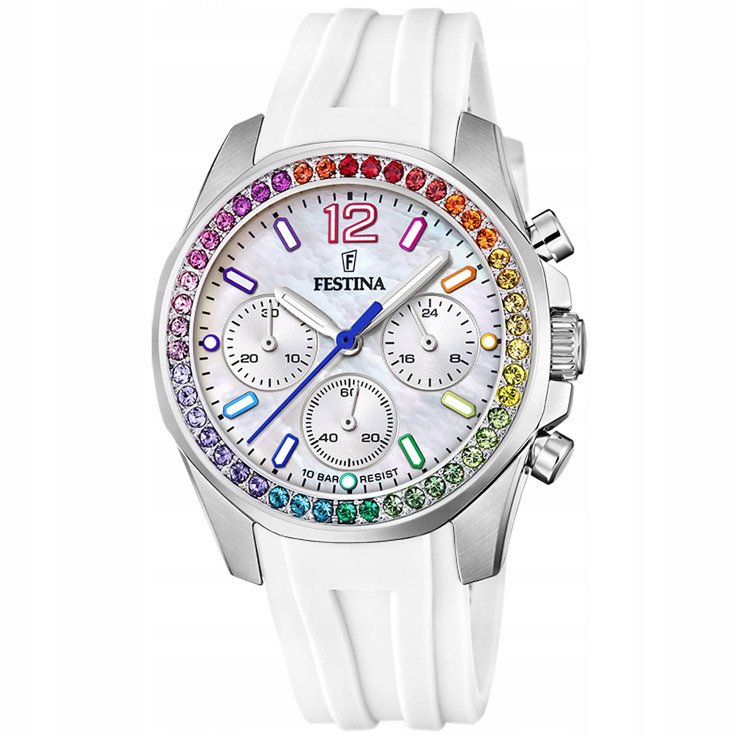 Zegarek Damski Festina F20610-2 biały