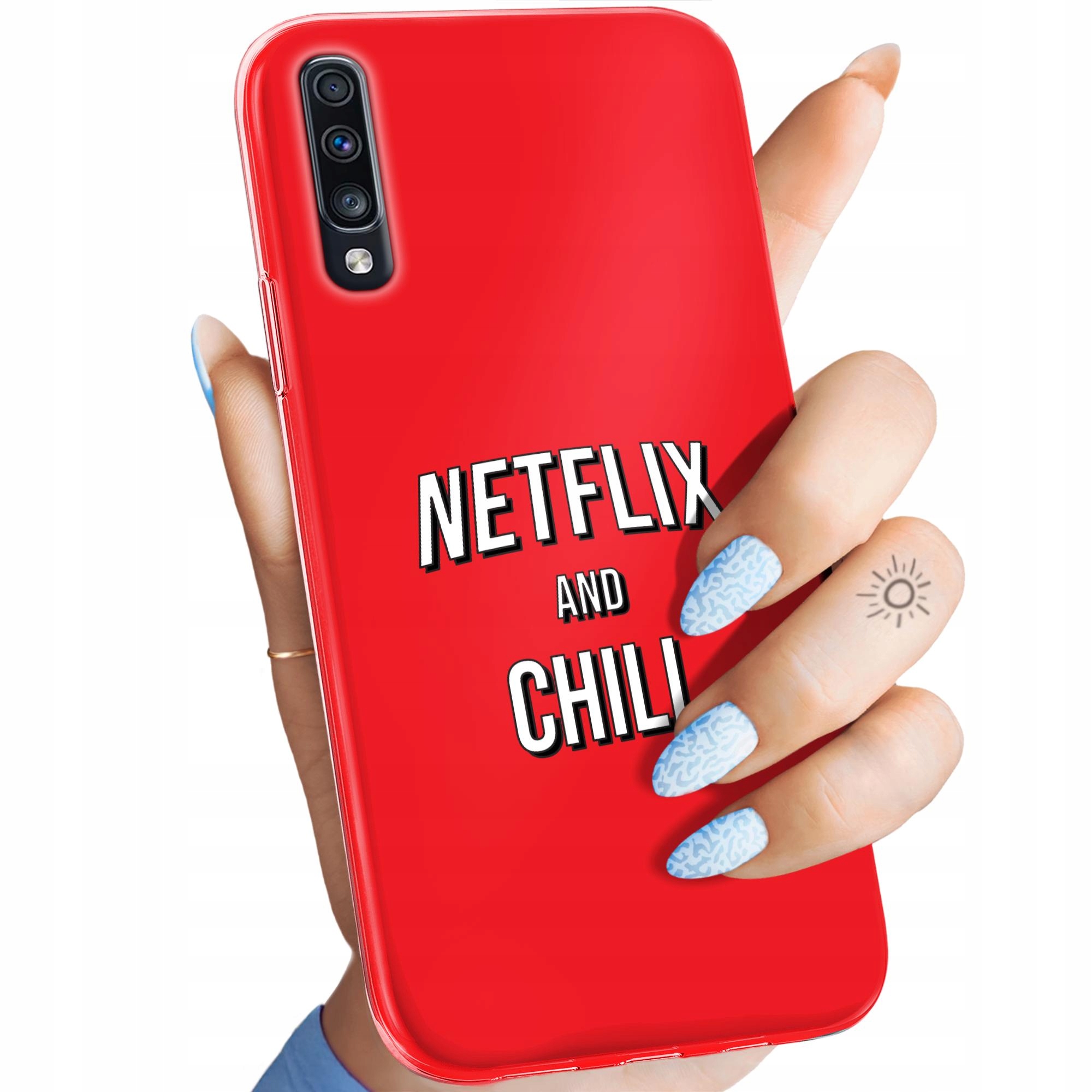 Etui Do Samsung Galaxy A70 A70S Netflix Seriale Filmy Kino Obudowa
