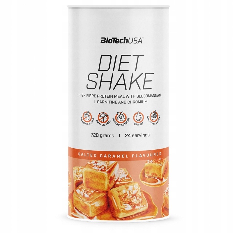 Biotech Diet Shake 720g Slaný Karamel