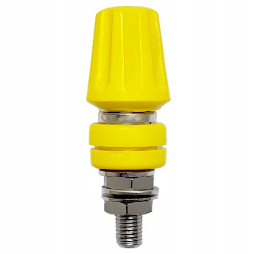 

ZL-5/1 zacisk laboratoryjny banan 6mm 40A żółty