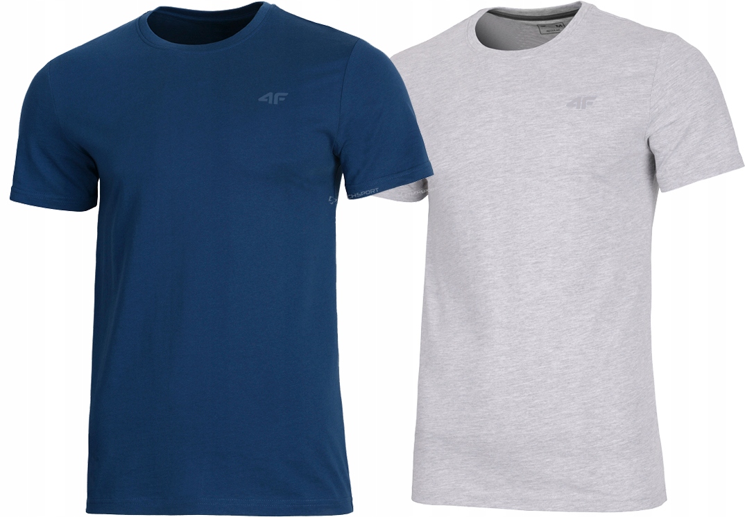 

4F Zestaw 2szt. Męska Koszulka T-shirt / XXXL 3XL